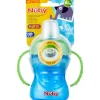 Outlet Nûby Super Sprout Antilek Drinkbeker Blauw 6+ m 240 ML