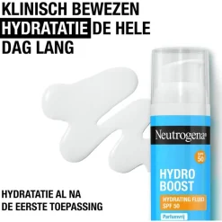 Neutrogena Hydro Boost Hydrating Fluid Dagcrème SPF50 Alle Huidtypen 50 ML