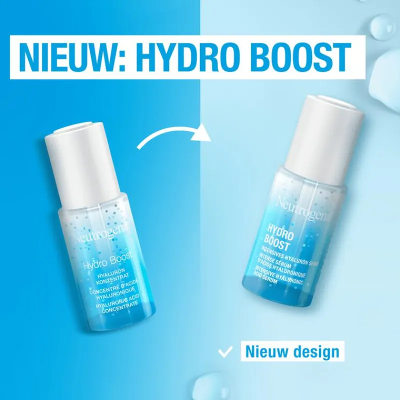 Hot Neutrogena Hydro Boost Intensive Hyaluron Serum Alle Huidtypen 15 ML