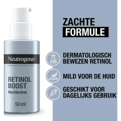 Sale Neutrogena Retinol Boost Anti-Age Nachtcrème Oudere Huid 50 ML