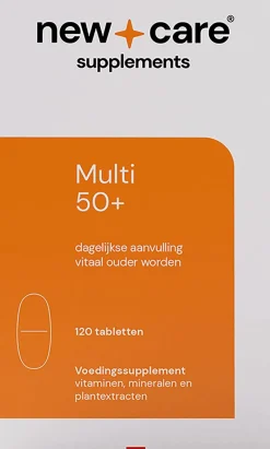 Best New Care Multi 50+ Dagelijkse Aanvulling Tabletten 120 stuks