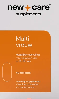 Outlet New Care Multi Vrouw Dagelijkse Aanvulling 60 stuks