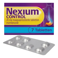 Clearance Nexium Control 7 Tabletten Voor brandend maagzuur