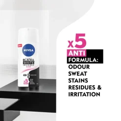 Online NIVEA Black & White Invisible Original Deodorant Spray 100 ML