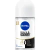 New NIVEA Black & White Invisible Silky Smooth Deodorant Roller 50 ML