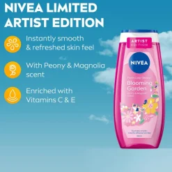 Hot NIVEA Blooming Garden Douchegel 250 ml