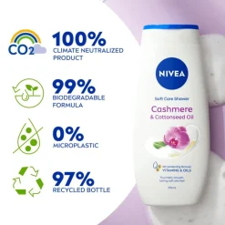 Outlet NIVEA Care & Cashmere Douchecrème 250 ML