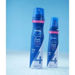 NIVEA Care & Hold Styling Mousse 150 ML