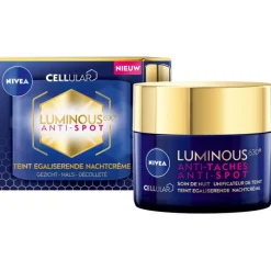 Clearance NIVEA Cellular Luminous630 Anti-Spot Nachtcrème 50 ML