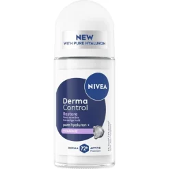 New NIVEA Derma Control Restore Deodorant Roller 50 ML