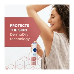 New NIVEA Derma Dry Control Deodorant Spray 150 ML