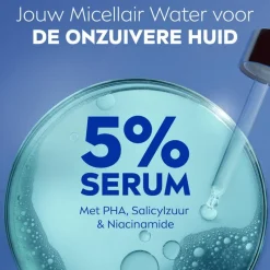 Clearance NIVEA Derma Skin Clear Serum Infused Micellair Water 400ML