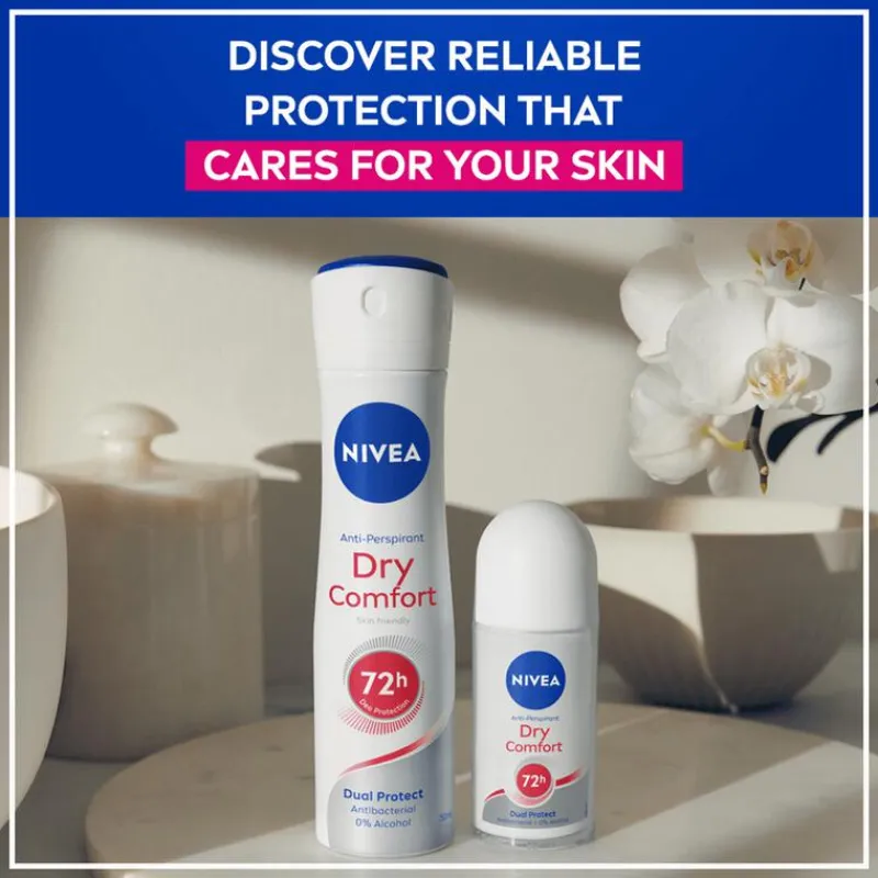 Hot NIVEA Dry Comfort Deodorant Spray 150 ML