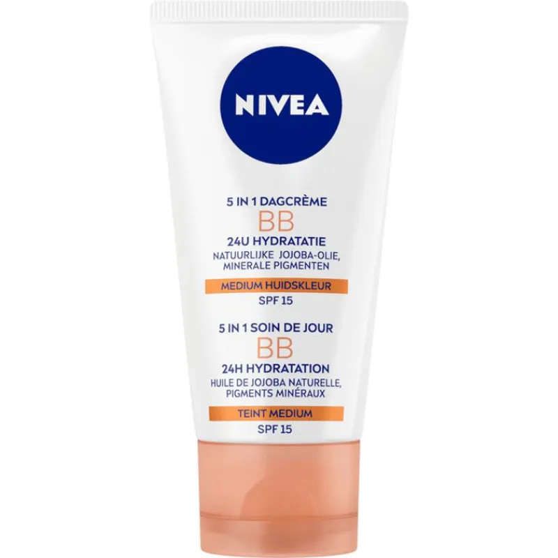Clearance NIVEA Essentials BB Cream Medium SPF10 50 ML