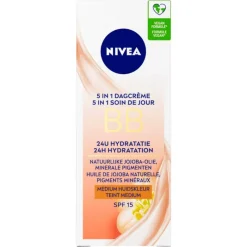 Clearance NIVEA Essentials BB Cream Medium SPF10 50 ML