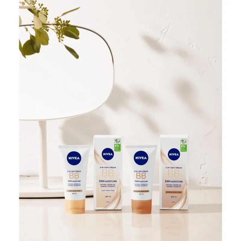 Clearance NIVEA Essentials BB Cream Medium SPF10 50 ML