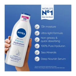 Outlet NIVEA Express Hydraterende Body Lotion 400 ML