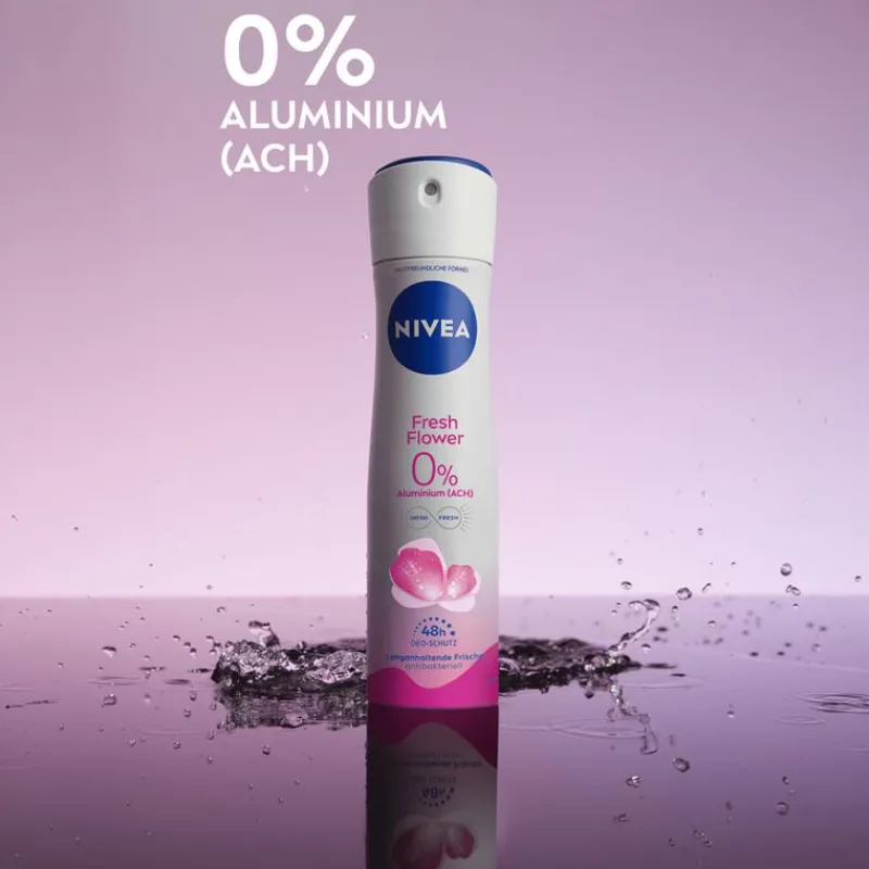 Hot NIVEA Fresh Flower Deodorant Spray 150 ML