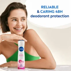 Hot NIVEA Fresh Flower Deodorant Spray 150 ML