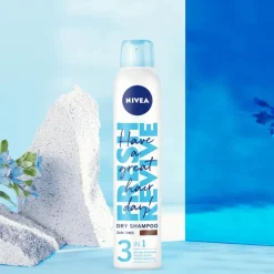 Sale NIVEA Fresh Revive 3-In-1 Droogshampoo Voor Donker Haar 200 ML