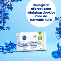 Sale NIVEA 3-in-1 Verfrissende Reinigingsdoekjes 25 stuks