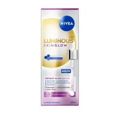 New NIVEA Luminous Skin Glow Instant Glow Anti-Pigment Serum 30ML