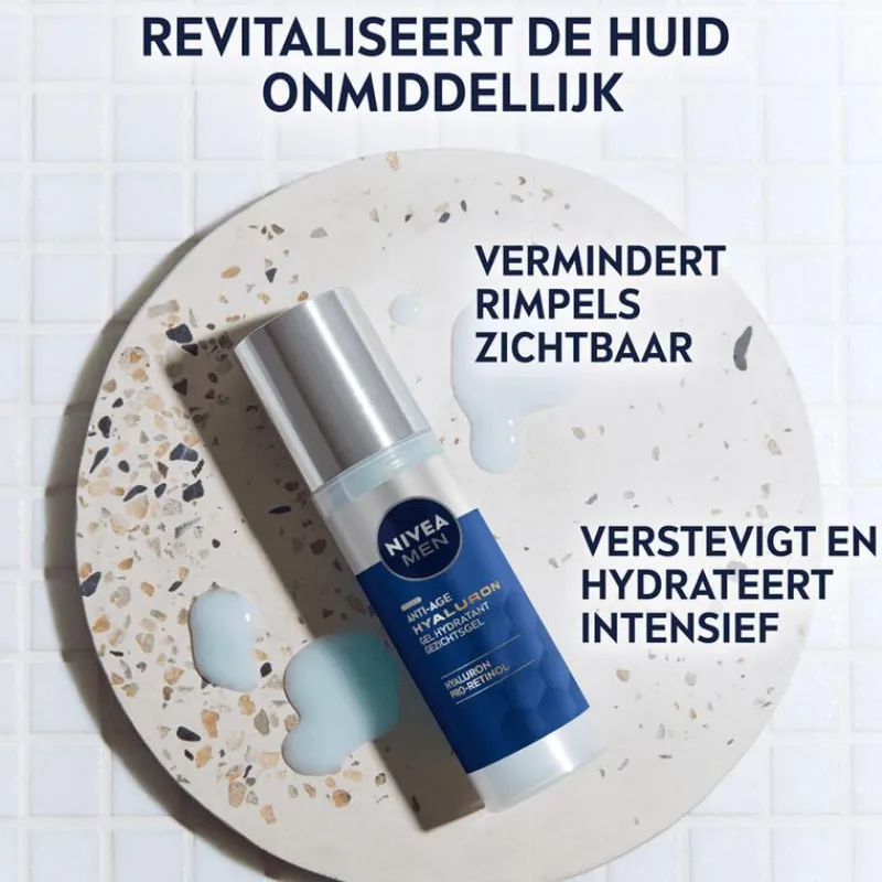 Discount NIVEA MEN Active Ant-Age Hyaluron Hydraterende Gel 50ML