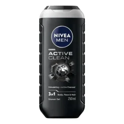 Clearance NIVEA MEN Active Clean 3-in-1 Douchegel 250 ML