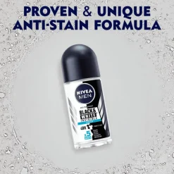 Hot NIVEA MEN Black & White Invisible Fresh Deodorant Roller 50 ML