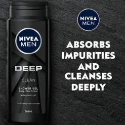 Best NIVEA MEN Deep Clean 3-in-1 Douchegel 500 ML