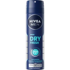 Discount NIVEA MEN Dry Fresh Deodorant Spray 150 ML