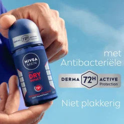 Discount NIVEA MEN Dry Impact Deodorant Roller 50 ML