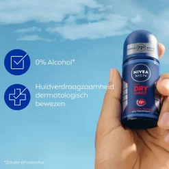 Discount NIVEA MEN Dry Impact Deodorant Roller 50 ML