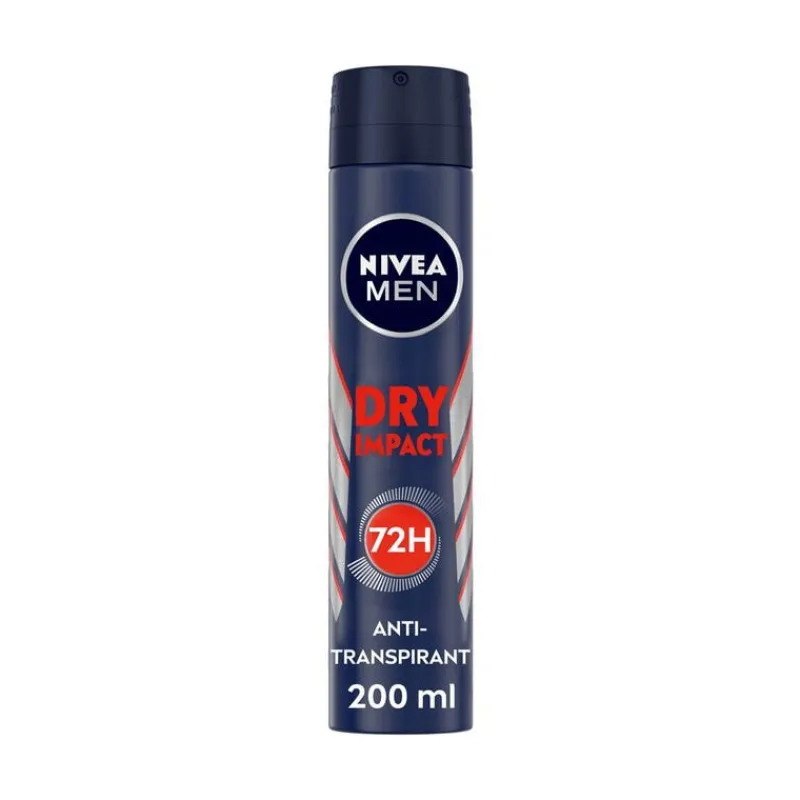 Sale NIVEA MEN Dry Impact Deodorant Spray 200 ML