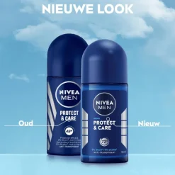 New NIVEA MEN Protect & Care Deodorant Roller 50 ML