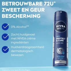 Discount NIVEA MEN Protect & Care Deodorant Spray 150 ML