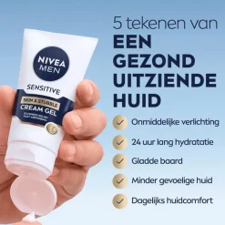 Sale NIVEA Men Sensitive Huid & Stoppelbaard Gezichtsgel 50 ML