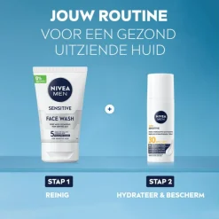 Hot NIVEA MEN Sensitive Triple Protect Moisturizer SPF30 50 ML