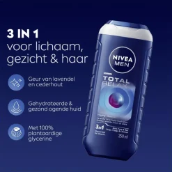 NIVEA MEN Total Relax 3-in-1 Douchegel 250 ml