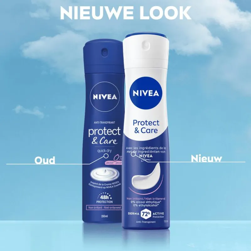 Outlet NIVEA Protect & Care Deodorant Spray 150 ML