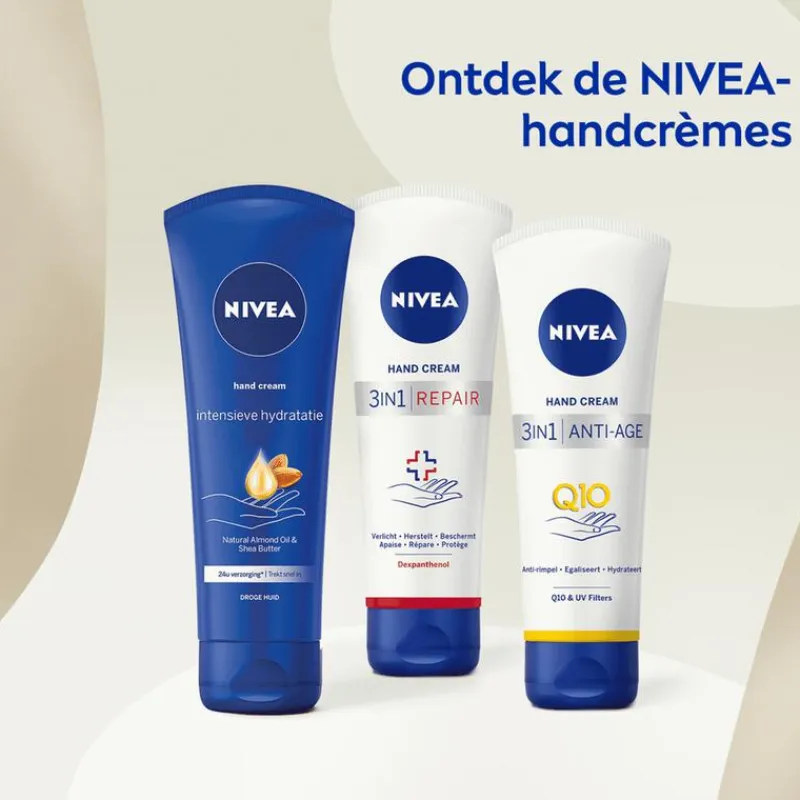 New NIVEA Q10 3-in-1 Anti-Age Handcrème 100 ML