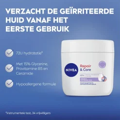 Hot NIVEA Repair & Care Sensitive Intensief Hydraterende Bodycrème 400ml