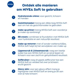 Sale NIVEA Soft Hydraterende Bodycrème 200 ML