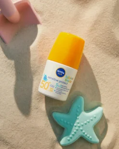 Hot NIVEA SUN Babies & Kids Protect & Sensitive Roll-on Zonnebrand SPF 50+ 50 ML