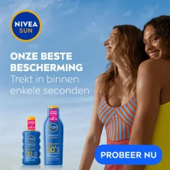New NIVEA SUN Protect & Hydrate Travel Size Zonnemelk SPF50+ 100 ML