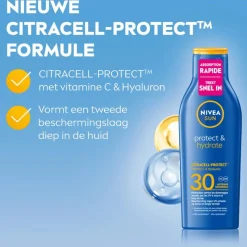 Sale NIVEA SUN Zonnebrand Protect & Hydrate Zonnemelk SPF30 200 ML