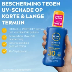 Clearance NIVEA SUN Zonnebrand Protect & Hydrate Zonnespray SPF30 200 ML