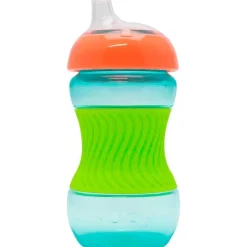 Best Nûby Nuby Mini Easy Grip Drinkbeker Siliconen Huls Groen 180 ML