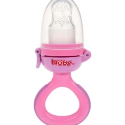 Sale Nuby Siliconen Nibbler - 6m+ - Roze