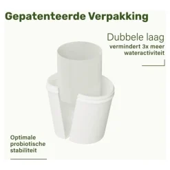 Hot Nupure probaflor plus - Probiotica complex met pepermunt en chicorei, 60 capsules